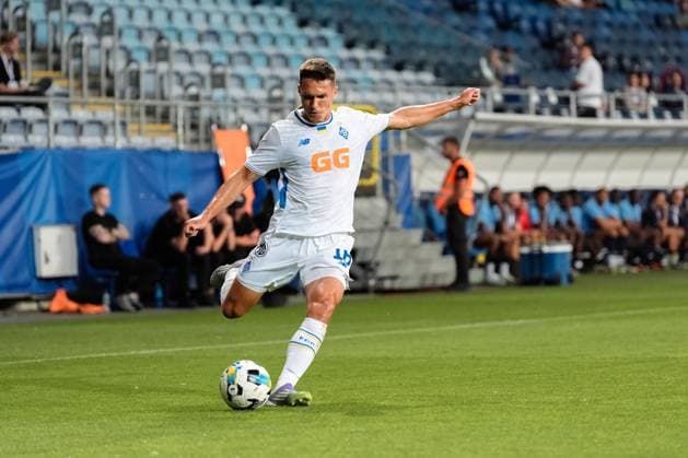 LUBLIN 05.08.2025 MECZ III RUNDA KWALIFIKACYJNA LIGA MISTRZOW UEFA SEZON 2025 2026: DYNAMO KIJOW - HAMRUN SPARTANS --- MENS FOOTBALL MATCH UEFA CHAMPIONS LEAGUE SEASON 2025 2026 THIRD QUALIFYING ROUND - FIRST LEG: FC DYNAMO KYIV - PAFOS FC OLEKSANDR TYMCHYK FOT. KAZIMIERZ KOZUCH 400MM.PL NEWSPIX.PL --- newspix.pl 