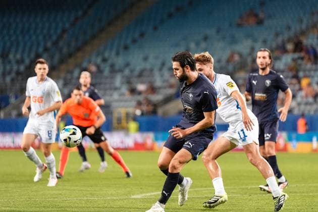 LUBLIN 05.08.2025 MECZ III RUNDA KWALIFIKACYJNA LIGA MISTRZOW UEFA SEZON 2025 2026: DYNAMO KIJOW - HAMRUN SPARTANS --- MENS FOOTBALL MATCH UEFA CHAMPIONS LEAGUE SEASON 2025 2026 THIRD QUALIFYING ROUND - FIRST LEG: FC DYNAMO KYIV - PAFOS FC FOT. KAZIMIERZ KOZUCH 400MM.PL NEWSPIX.PL --- newspix.pl 