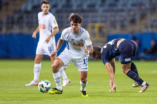 LUBLIN 05.08.2025 MECZ III RUNDA ELIMINACYJNA LIGA MISTRZOW SEZON 2025 26: DYNAMO KIJOW - PAFOS FC --- UEFA CHAMPIONS LEAGUE THIRD QUALIFYING ROUND FIRST MATCH: DYNAMO KYIV - PAFOS FC nz MYKOLA SHAPARENKO FOT. ERNEST KOLODZIEJ 400mm.pl NEWSPIX.PL --- newspix.pl 