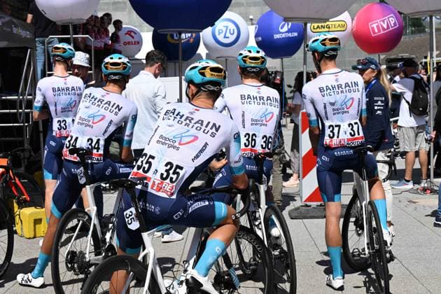 06-08-2025 Tour De Pologne; Tappa 03 Walbrzych - Walbrzych; 2025, Bahrain - Victorious; Walbrzych; 