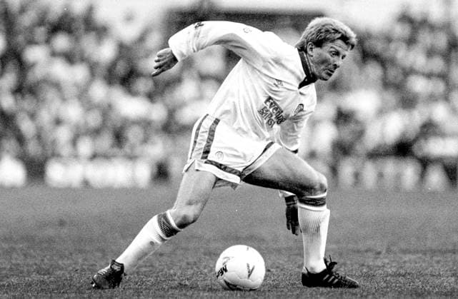 910820 Football, Barclays League Division One, England, 1991-1992, Leeds - Nottingham Forest: Gordon Strachan of Leeds. Photo: BILDBYRAN D163_08 D163_08 scanx football fotboll Barclays League Division 1 division one england Leeds United Nottingham Forest elland road season 1991-1992 1991-92 1991 92 1991 bbeng dia *** 910820 Football, Barclays League Division One, England, 1991 1992, Leeds Nottingham Forest Gordon Strachan of Leeds Photo BILDBYRAN D163 08 D163 08 scanx football football Barclays League Division 1 division one england Leeds United Nottingham Forest elland road season 1991 1992 1991 92 1991 92 1991 92 1991 bbeng dia  Copyright: BILDBYRAN BB910820BB028