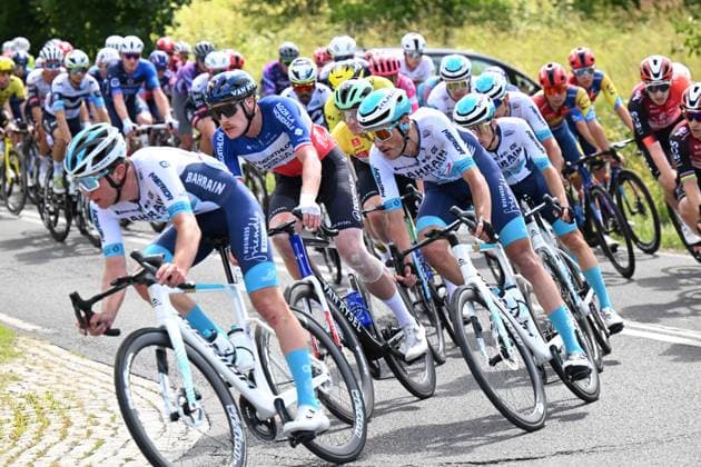 06-08-2025 Tour De Pologne; Tappa 03 Walbrzych - Walbrzych; 2025, Bahrain - Victorious; 