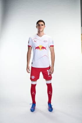 Attention Editorial use free of charge Attention Free of charge for editorial use Kosta Nedeljkovic RB Leipzig
