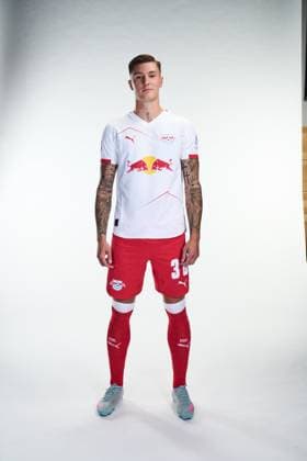 Attention Editorial use free of charge Attention Free of charge for editorial use Benjamin Sesko RB Leipzig