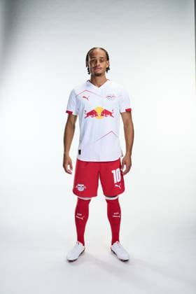Attention Editorial use free of charge Attention Free of charge for editorial use Xavi Simons RB Leipzig