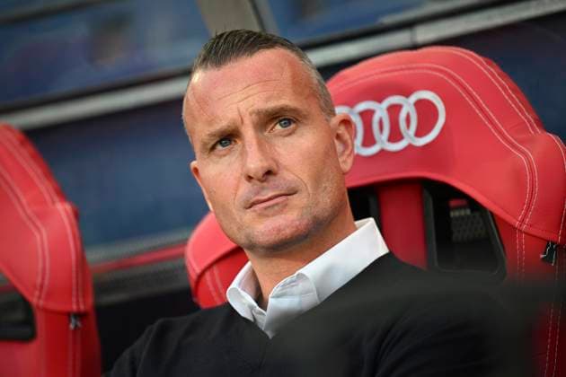 Salzburg v Club Brugge - UEFA Champions League SALZBURG, AUSTRIA - AUGUST 06 : Hayen Nicky head coach of Club Brugge during the UEFA Champions League 2025 26 third qualifying round first leg between Salzburg and Club Brugge on August 6, 2025 in Salzburg, Austria, 06 08 2025 Salzburg Austria  Copyright: xTomasxSiskx