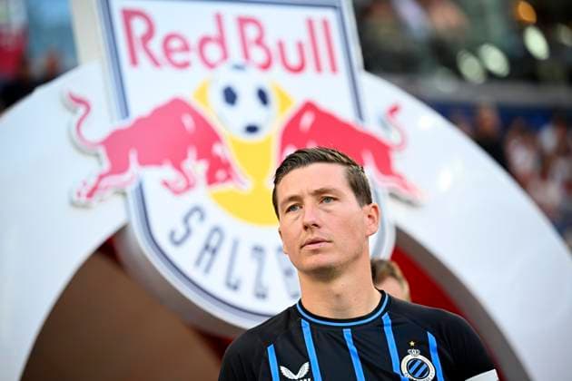 Salzburg v Club Brugge - UEFA Champions League SALZBURG, AUSTRIA - AUGUST 06 : Vanaken Hans midfielder of Club Brugge during the UEFA Champions League 2025 26 third qualifying round first leg between Salzburg and Club Brugge on August 6, 2025 in Salzburg, Austria, 06 08 2025 Salzburg Austria  Copyright: xTomasxSiskx