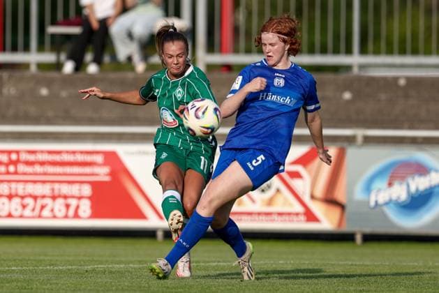 Football, Women, Test match, SV Meppen - Werder Bremen