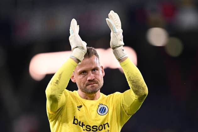 Salzburg v Club Brugge - UEFA Champions League SALZBURG, AUSTRIA - AUGUST 06 : Mignolet Simon goalkeeper of Club Brugge during the UEFA Champions League 2025 26 third qualifying round first leg between Salzburg and Club Brugge on August 6, 2025 in Salzburg, Austria, 06 08 2025 Salzburg Austria  Copyright: xTomasxSiskx