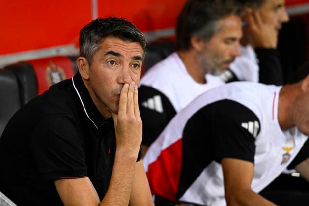FOOTBALL : OGC Nice VS SL Benfica - Champions League - 06 08 2025 - Allianz Riviera Bruno Lage (coach SL Benfica) - First leg of the third qualifying round of the Champions League between OGC Nice and SL Benfica, on 6th August 2025 at the Allianz Riviera in Nice. NiceFrance  Copyright: xWilliamxCannarellax