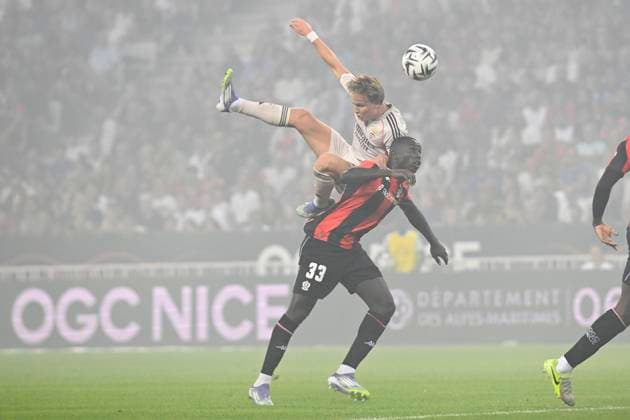 Football, CL Qualifier, OGC Nice - Benfica Lisbon