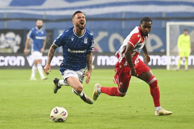 Football, CL-Quali, Lech Poznan - Red Star Belgrade