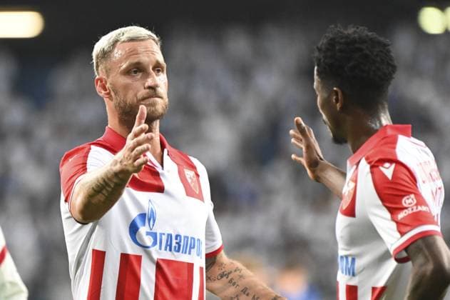 during match of the third qualifying round of the UEFA Champions League between Lech Poznan vs Crvena Zvezda, Poland, on August 6 2025  Copyright: xMichalxDubiel IPAxSportx xipa-agency.netx xx IPA_61827787 IPA_Agency_IPA61827787