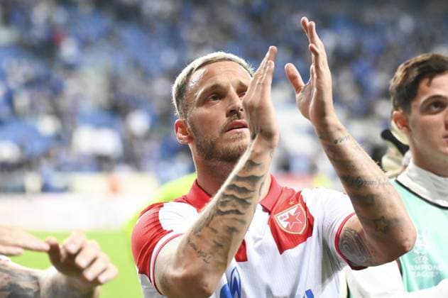 during match of the third qualifying round of the UEFA Champions League between Lech Poznan vs Crvena Zvezda, Poland, on August 6 2025  Copyright: xMichalxDubiel IPAxSportx xipa-agency.netx xx IPA_61827794 IPA_Agency_IPA61827794