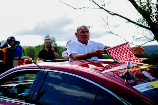 August 6, 2025, Wroclaw, Lower Silesia, Poland: Peleton during Tour of Poland Stage 3: Walbrzych - Sowie Mountains, August 6, 2025. Wroclaw, Poland Wroclaw Poland - ZUMAb265 20250806_zsp_b265_051 Copyright: xMateuszxBireckix