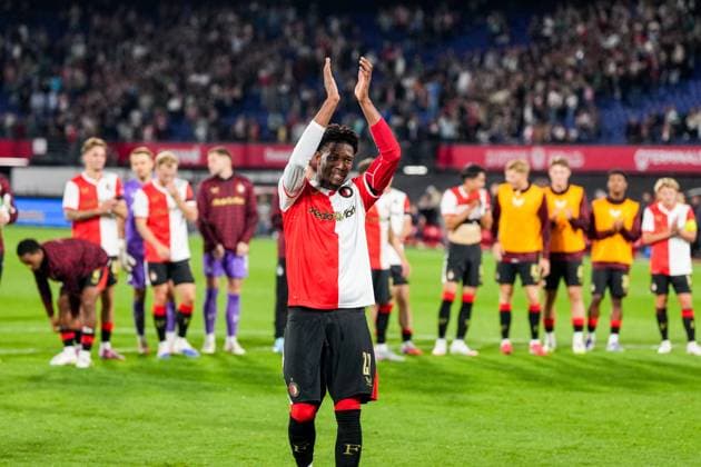 UEFA Champions League: Feyenoord v Fenerbahce SK Rotterdam - Gaoussou Diarra of Feyenoord during the third qualification round 1st leg of The Champions League 2025 2026. The match is set between Feyenoord and Fenerbahce SK at Stadion Feijenoord De Kuip on 6 August 2025 in Rotterdam, The Netherlands. Copyright: xYannickxVerhoevenx