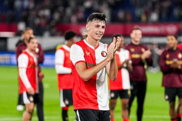 UEFA Champions League: Feyenoord v Fenerbahce SK Rotterdam - Anel AhmedHozic of Feyenoord during the third qualification round 1st leg of The Champions League 2025 2026. The match is set between Feyenoord and Fenerbahce SK at Stadion Feijenoord De Kuip on 6 August 2025 in Rotterdam, The Netherlands. Copyright: xYannickxVerhoevenx