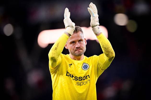 Salzburg v Club Brugge - UEFA Champions League SALZBURG, AUSTRIA - AUGUST 06 : Mignolet Simon goalkeeper of Club Brugge after winning the UEFA Champions League 2025 26 third qualifying round first leg between Salzburg and Club Brugge on August 6, 2025 in Salzburg, Austria, 06 08 2025  Copyright: xTomasxSiskx