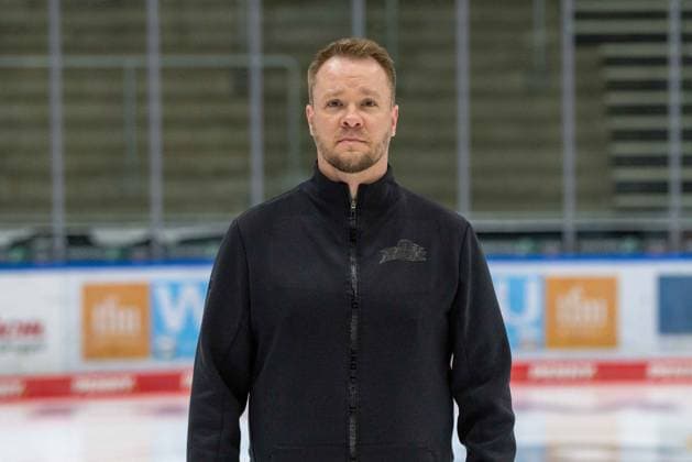 Development Coach Mika Wendell Augsburger Panther , Team and Portrait Pictures, Augsburger Panther, Season 2025 2026, Ice Hockey, Penny DEL, 06 08 2025 Augsburg Bayern Germany Copyright: xkolbert-press ChristianxKolbertx