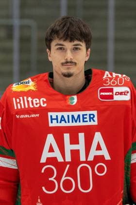 Lasse Dietzschold 31 Augsburger Panther , team and portrait pictures, Augsburger Panther, season 2025 2026, ice hockey, Penny DEL, 06 08 2025 Augsburg Bavaria Germany Copyright: xkolbert-press ChristianxKolbertx