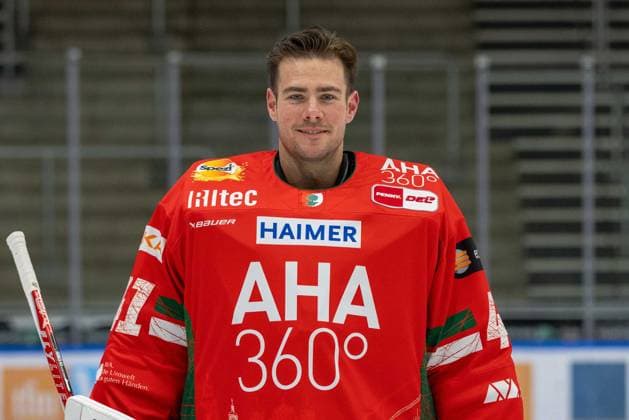 Peyton Jones 41 Augsburger Panther , Team and portrait pictures, Augsburger Panther, Season 2025 2026, Ice Hockey, Penny DEL, 06 08 2025 Augsburg Bayern Germany Copyright: xkolbert-press ChristianxKolbertx