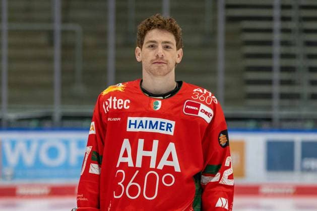 Kyle Mayhew 27 Augsburger Panther , team and portrait pictures, Augsburger Panther, season 2025 2026, ice hockey, Penny DEL, 06 08 2025 Augsburg Bavaria Germany Copyright: xkolbert-press ChristianxKolbertx