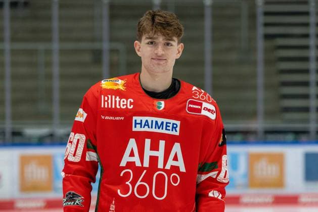 Liron Pellizzari 60 Augsburger Panther , team and portrait pictures, Augsburger Panther, season 2025 2026, ice hockey, Penny DEL, 06 08 2025 Augsburg Bavaria Germany Copyright: xkolbert-press ChristianxKolbertx