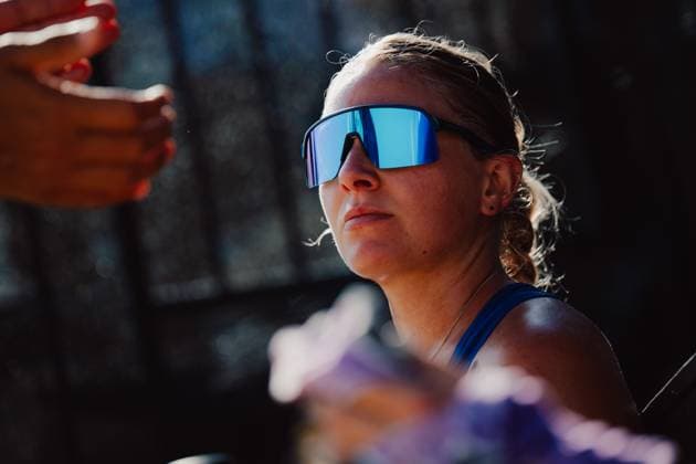 Beach volleyball, Beachvolleyball - Baden Challenge BADEN,AUSTRIA,07.AUG.25 - BEACH VOLLEYBALL - FIVB World Tour - Baden Challenge. Image shows Wies Bekhuis (NED).  GEPAxpictures xAlexanderxSolc