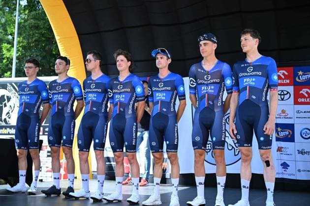 07-08-2025 Tour De Pologne; Tappa 04 Rybnik - Cieszyn; 2025, Groupama - Fdj; Rybnik; 