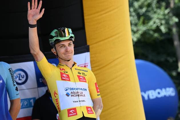 07-08-2025 Tour De Pologne; Tappa 04 Rybnik - Cieszyn; 2025, Decathlon - Ag2r La Mondiale; Lapeira, Paul; Rybnik; 