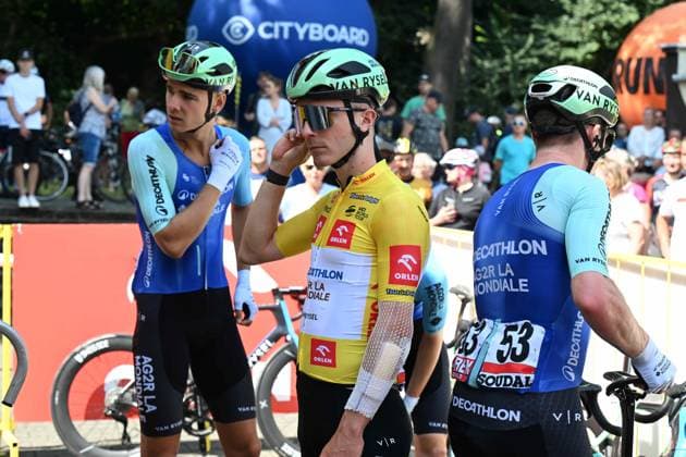 07-08-2025 Tour De Pologne; Tappa 04 Rybnik - Cieszyn; 2025, Decathlon - Ag2r La Mondiale; Lapeira, Paul; Rybnik; 