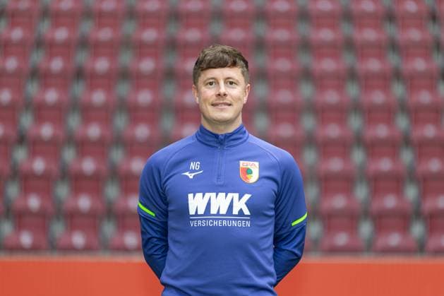 Nikolaus Guschl FC Augsburg 1907 1 BL, portrait date 2025 2026,