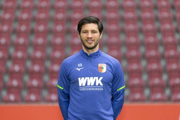 Benedikt Brust FC Augsburg 1907 1 BL, portrait date 2025 2026,
