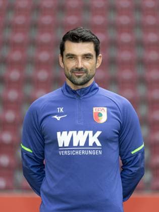 Thomas Kasparetti FC Augsburg 1907 1 BL, portrait date 2025 2026,