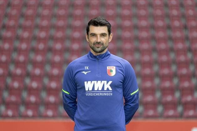 Thomas Kasparetti FC Augsburg 1907 1 BL, portrait date 2025 2026,