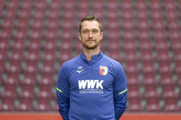 Andreas Bäumler FC Augsburg 1907 1 BL, portrait date 2025 2026,