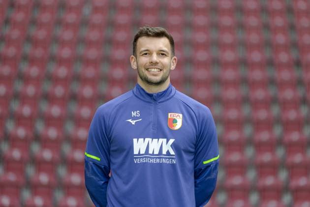 Marcel Schoder FC Augsburg 1907 1 BL, portrait date 2025 2026,
