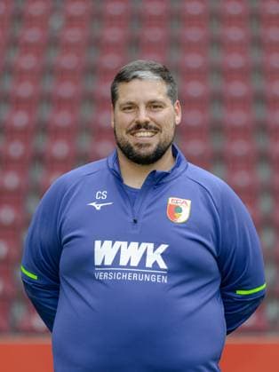 Christoph Schade FC Augsburg 1907 1 BL, portrait date 2025 2026,