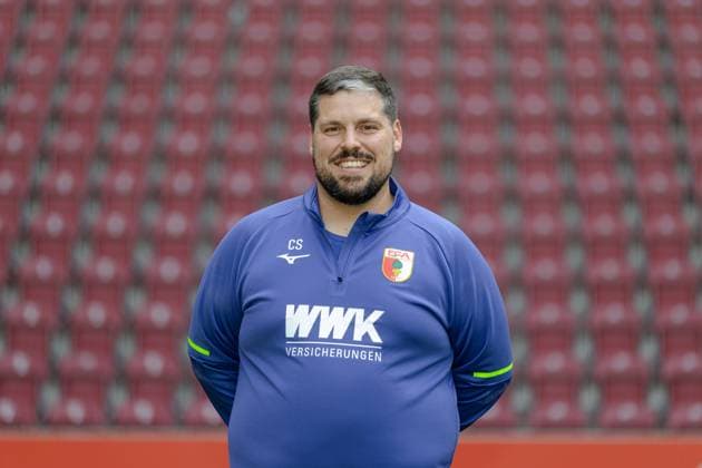 Christoph Schade FC Augsburg 1907 1 BL, portrait date 2025 2026,