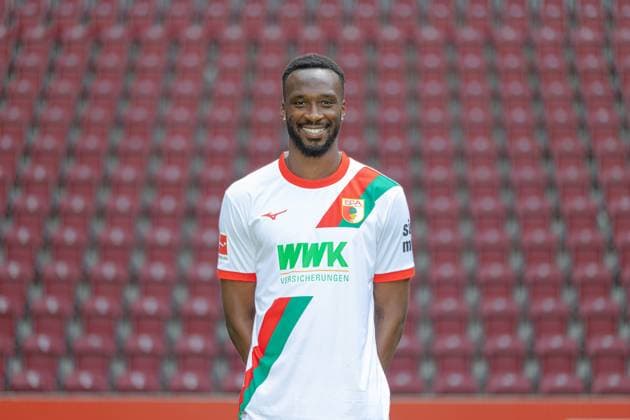 Chrislain Matsima FC Augsburg 1907 1 BL, portrait date 2025 2026,
