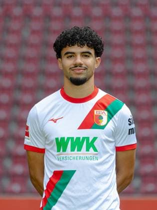 Aiman Dardari FC Augsburg 1907 1 BL, portrait date 2025 2026,