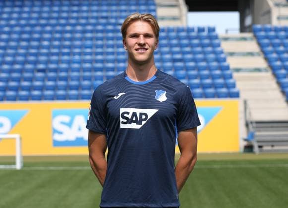 Luka Hyryläinen Hoffenheim TSG 1899 Hoffenheim Porträttermin 2025 2026 Sinsheim, GER, 06 08 2025 ,Soccer 3 Liga 2025 2026