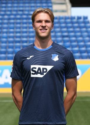 Luka Hyryläinen Hoffenheim TSG 1899 Hoffenheim Porträttermin 2025 2026 Sinsheim, GER, 06 08 2025 ,Soccer 3 Liga 2025 2026
