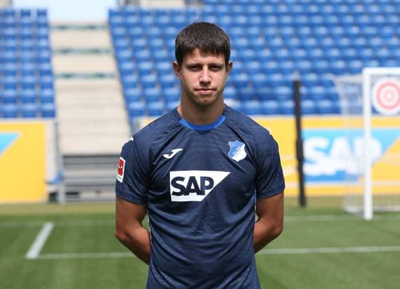 Adam Hlozek Hoffenheim TSG 1899 Hoffenheim portrait appointment 2025 2026 Sinsheim, GER, 06 08 2025 ,Soccer 3 Liga 2025 2026