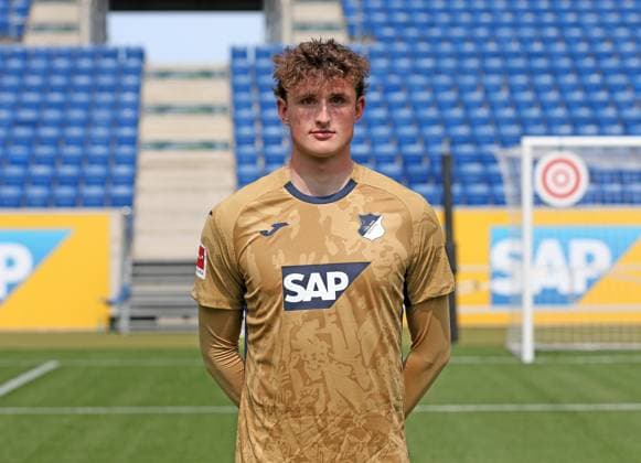 Lukas Petersson Hoffenheim TSG 1899 Hoffenheim portrait appointment 2025 2026 Sinsheim, GER, 06 08 2025 ,Soccer 3 League 2025 2026