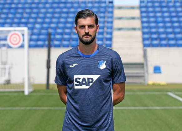 Florian Grillitsch Hoffenheim TSG 1899 Hoffenheim Porträttermin 2025 2026 Sinsheim, GER, 06 08 2025 ,Soccer 3 League 2025 2026