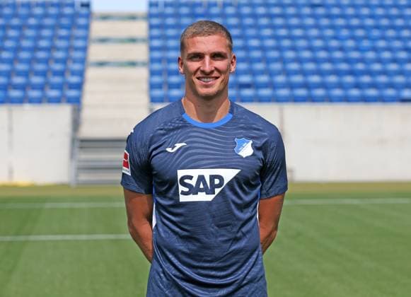 Grischa Prömel (Hoffenheim) . TSG 1899 Hoffenheim Porträttermin 2025 2026 . Sinsheim, GER, 06.08.2025 ,Fussball 3. Liga 2025 2026 . *** Grischa Prömel Hoffenheim TSG 1899 Hoffenheim portrait appointment 2025 2026 Sinsheim, GER, 06 08 2025 ,Soccer 3 League 2025 2026