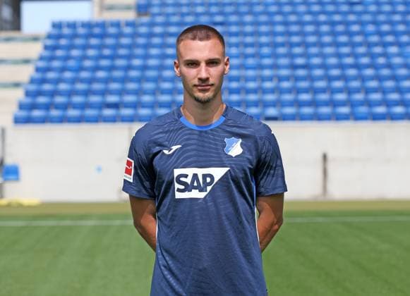 Tim Lemperle Hoffenheim TSG 1899 Hoffenheim Porträttermin 2025 2026 Sinsheim, GER, 06 08 2025 ,Soccer 3 League 2025 2026
