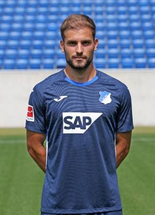 Luka Duric Hoffenheim TSG 1899 Hoffenheim Porträttermin 2025 2026 Sinsheim, GER, 06 08 2025 ,Soccer 3 League 2025 2026