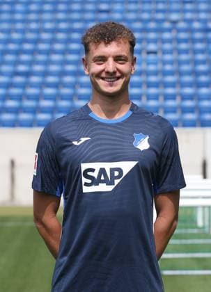 Fisnik Asllani Hoffenheim TSG 1899 Hoffenheim Porträttermin 2025 2026 Sinsheim, GER, 06 08 2025 ,Soccer 3 League 2025 2026